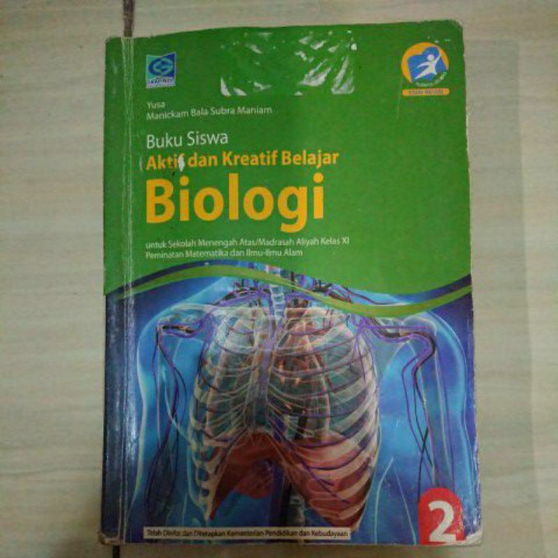 Biologi untuk SMA kelas XI -PENERBIT ERLANGGA
