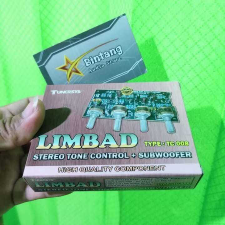 LIMBAD TC 008 Stereo HIFI Tone Control + Subwoofer Tunersys