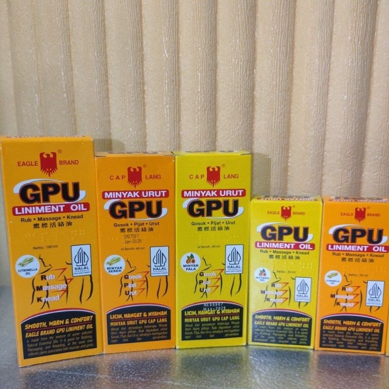 GPU MINYAK URUT TERMURAH ORIGINAL TERLENGKAP