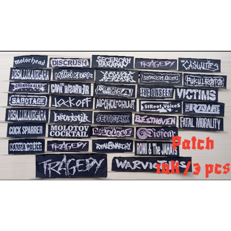 Patch / emblem band punk
