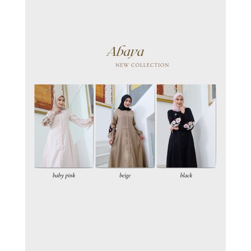 Ready gamis dannis terbaru/gamis wanita A240809 elegan by dannis collection/terbaru by dannis
