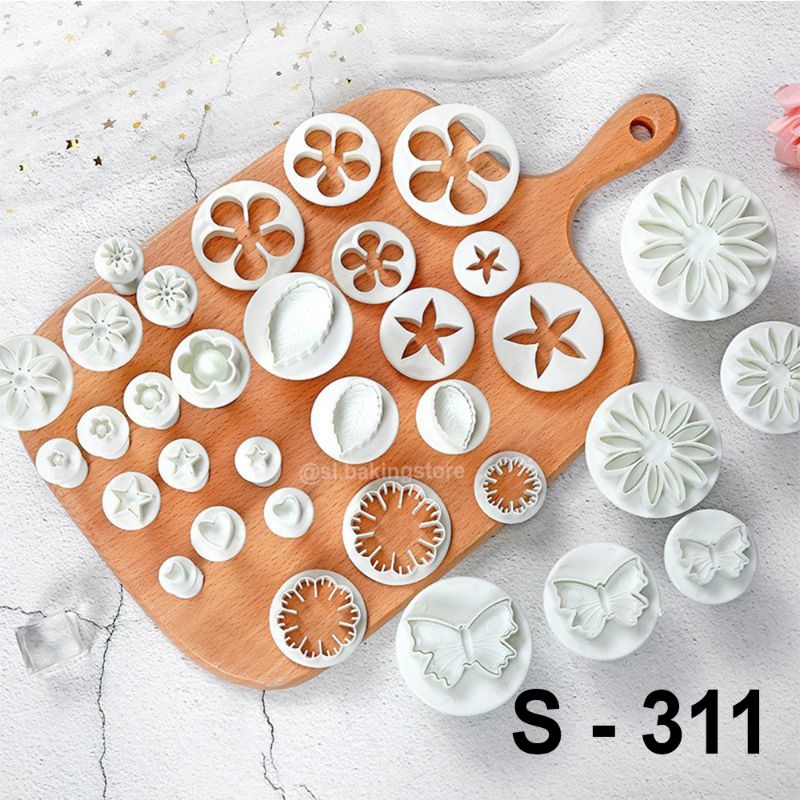 cetakan fondant 33 in 1