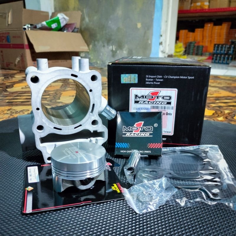 Blok Seher Moto1 Vario 125/150 63 MM Ceramic Block Cylinder Boring Blok Seher Vario 150 Moto 1 Racin