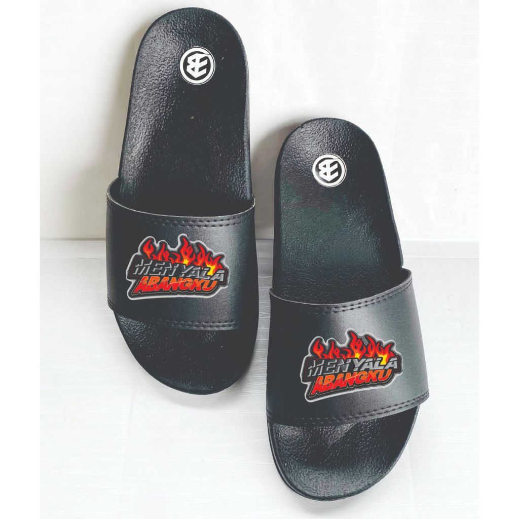 Sandal Distro Cewek Cowok Sandal Anti Slip Sandal Kekinian