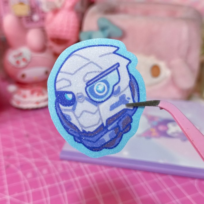 

[ MASS EFFECT ] cherriimi - Microorganism Stickers [ Garrus , Thane , Tali ]