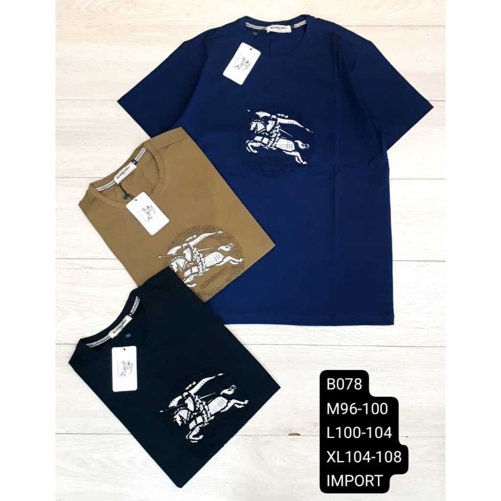KAOS IMPOR PRIA BAHAN MANTAP