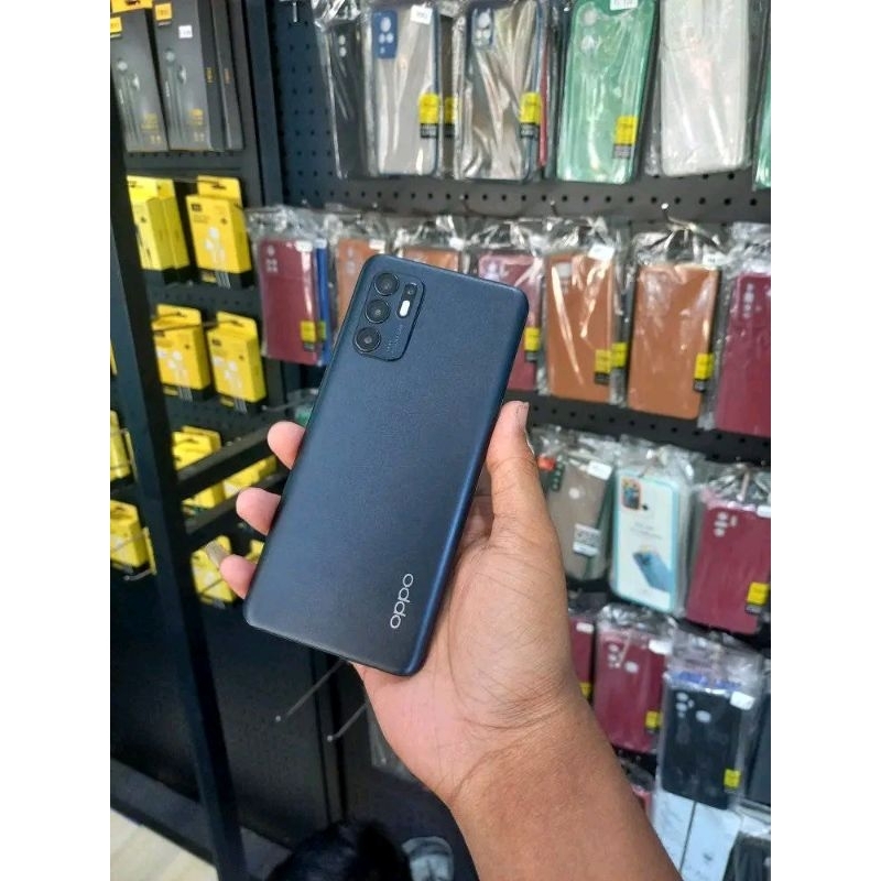 Oppo Reno 6 Ram 8/128 GB hp & cas second nominus garansi