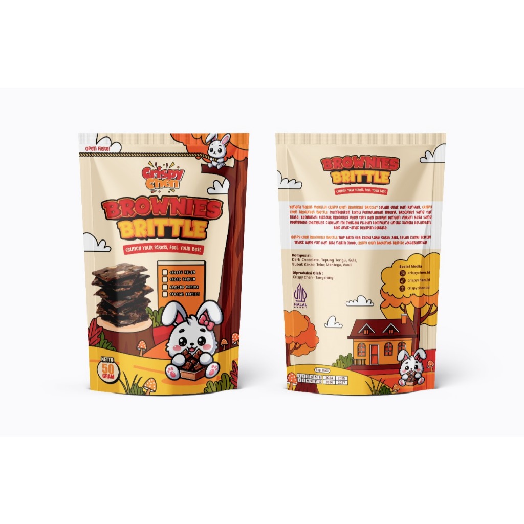

Paket Brownies Crispy Crispychen 30Pcs