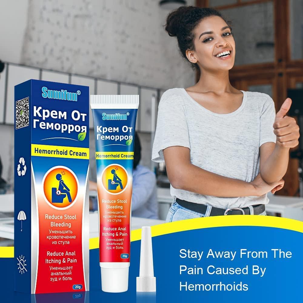 Krem Hemorroid Antibacterial Herbal Ointment Mixed Internal And Ternal Hemorroid Release Itching Hem