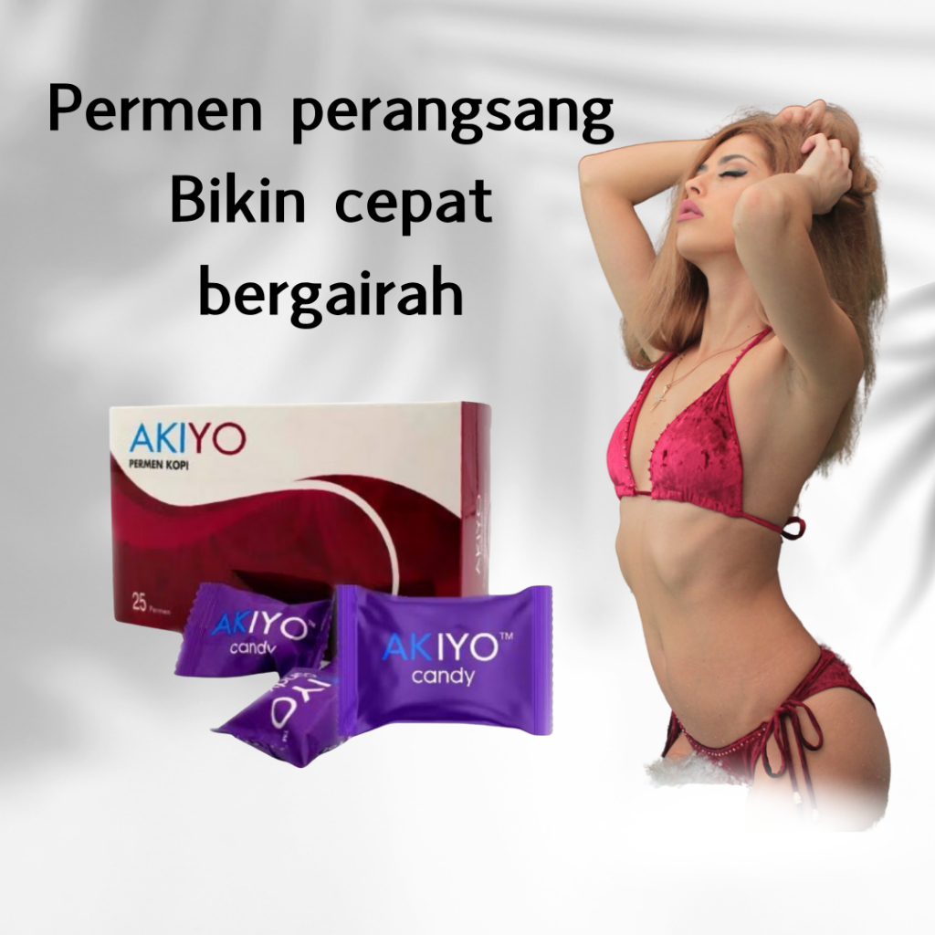 Obat kuat Permen akiyo candy asli original permen sexual pria wanita