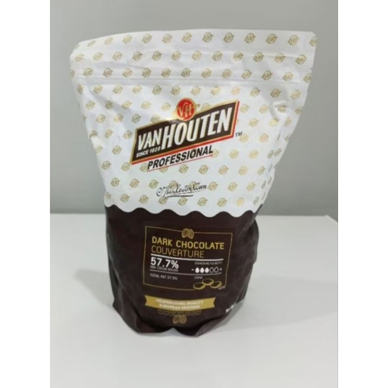 

Van Houten 57,7 % Professional Dark Chocolate Couverture