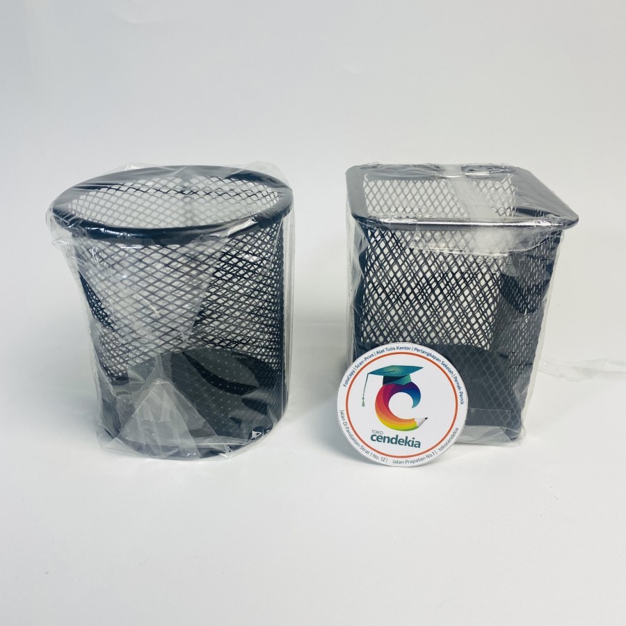 

Pen Stand Tempat Pulpen Jaring Hitam