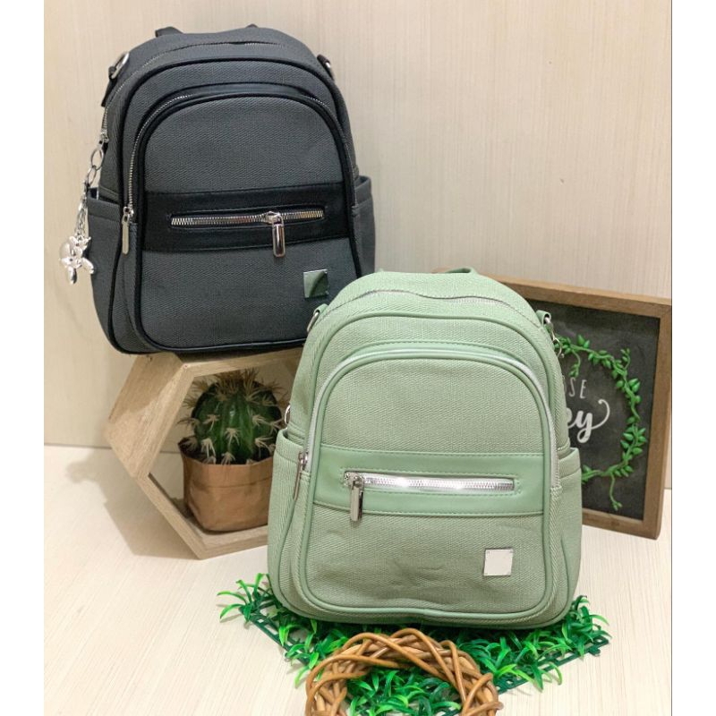 ELVINA_ Tas Ransel Fashion