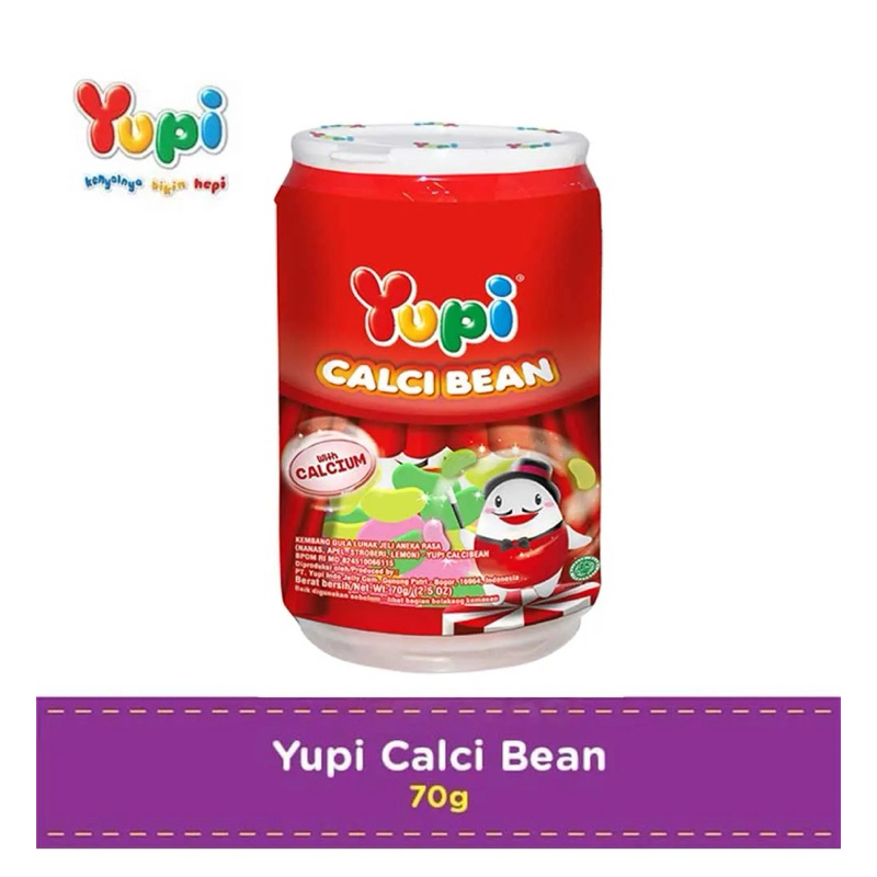 

Yupi Gummy Candies Calci Bean 70 g