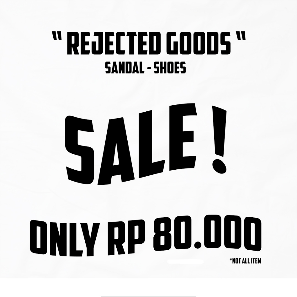 CROCS 100℅ ORIGINAL CUTTING REJECT/  crocs original reject/  Sendal Crocs Original tapi Defect/Cacat