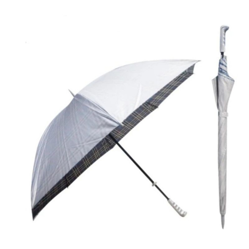 Payung Besar Silver nagoya/ Payung Nagoya Golf Silver / Payung polos besar Nagoya Silver