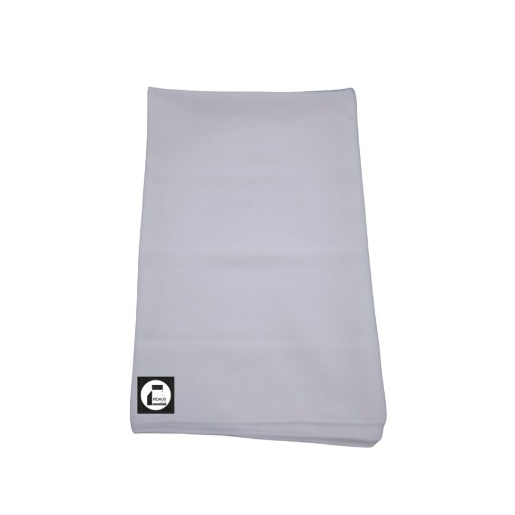 FIRDAUS - Hijab Pasmina Ceruty Putih