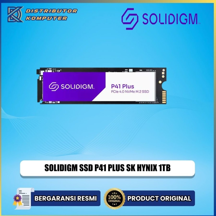 SOLIDIGM P41 PLUS 1TB / P41+ BY SK HYNIX 1TB NVME Gen4x4 SSD