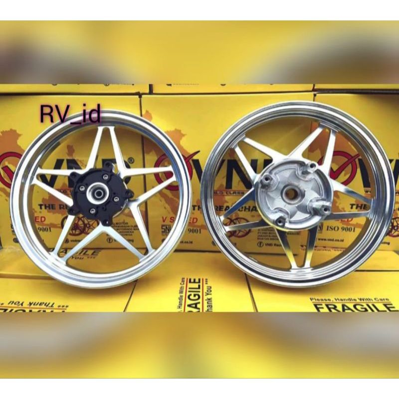 VELG RACING PCX 160 VND VSPEED V1 185X14 & 215X14 PCX 160 ABS/CBS RING 14  VELEG PCX 160 VND V SPEED