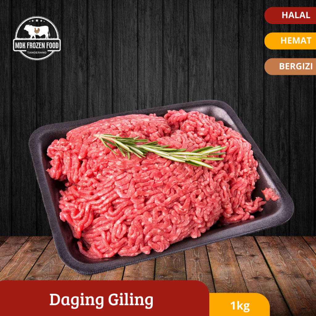 

Daging Giling Cincang Sapi | Minced Ground Beef 1kg