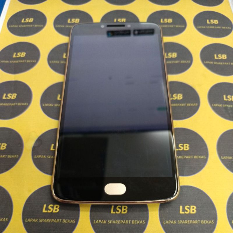 LCD FULLSET FRAME MOTOROLA E4 PLUS XT1770 ORIGINAL BEKAS