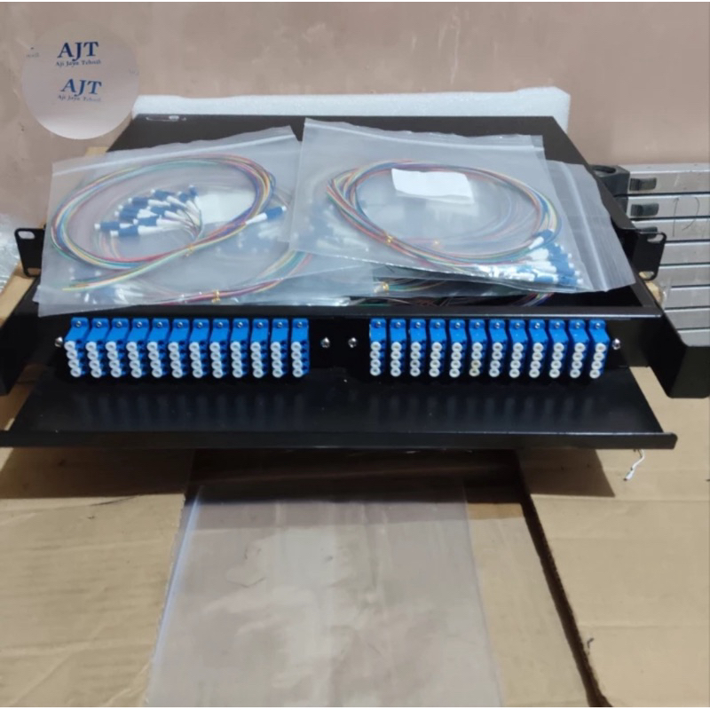 otb 96 core lc upc 1u lengkap pigtail
