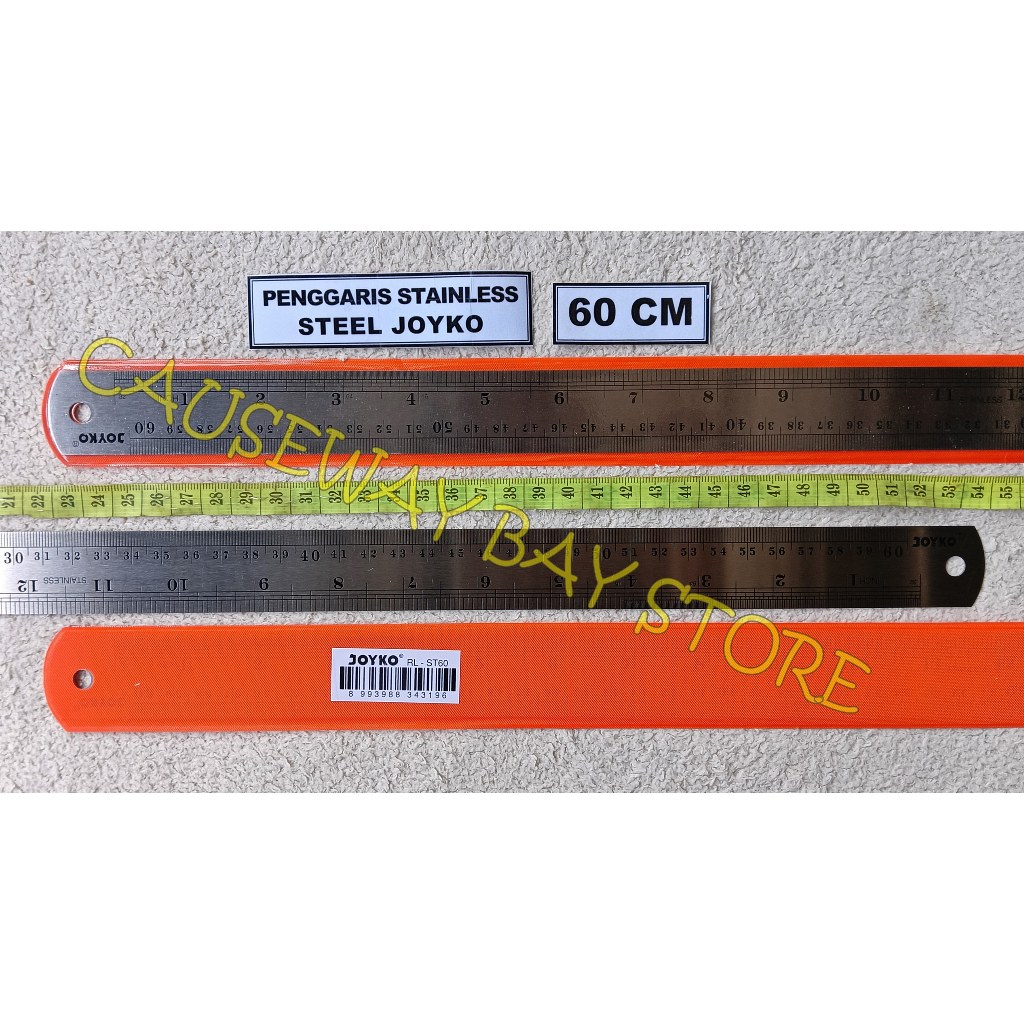 

PENGGARIS BESI STAINLESS 60CM JOYKO