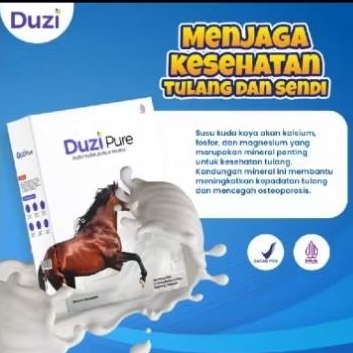 

Duzi Pure Susu Bubuk Kuda Lombok 100% Ori