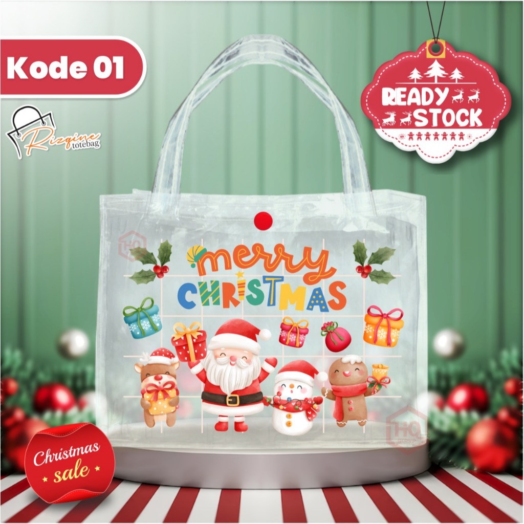 

READY!!! SOUVENIR NATAL / TAS NATAL / MIKA / P25xL13xT20