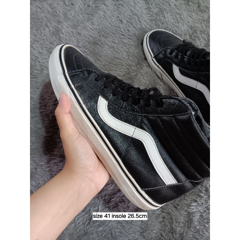VANS SK8 HIGH KULIT SECOND SIZE 41