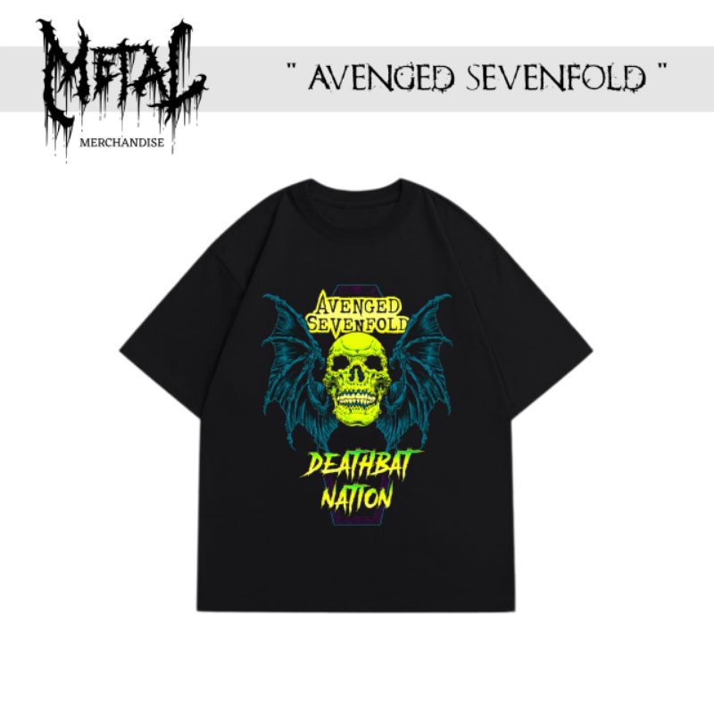 T-shirt avenged Sevenfold kaos A7X original