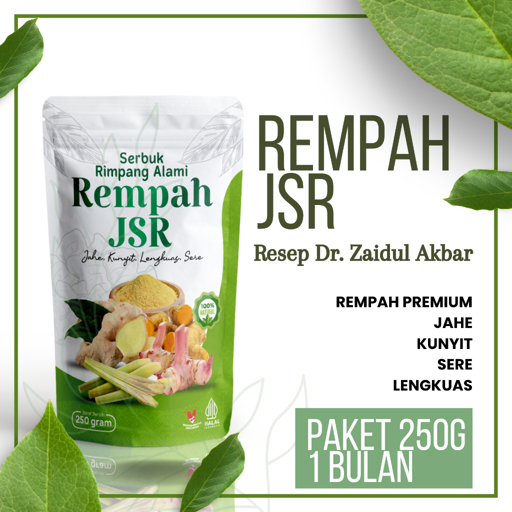 

[PROMO] Rempah JSR paket 1 bulan isi 250 gram