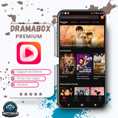 PROMO DRAMABOX PREMIUM LIFETIME ALL DEVICE FULL GARANSI