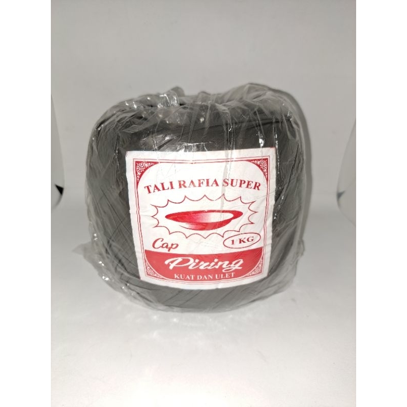 

TALI RAFIA PLASTIK HITAM JUMBO 1 KG