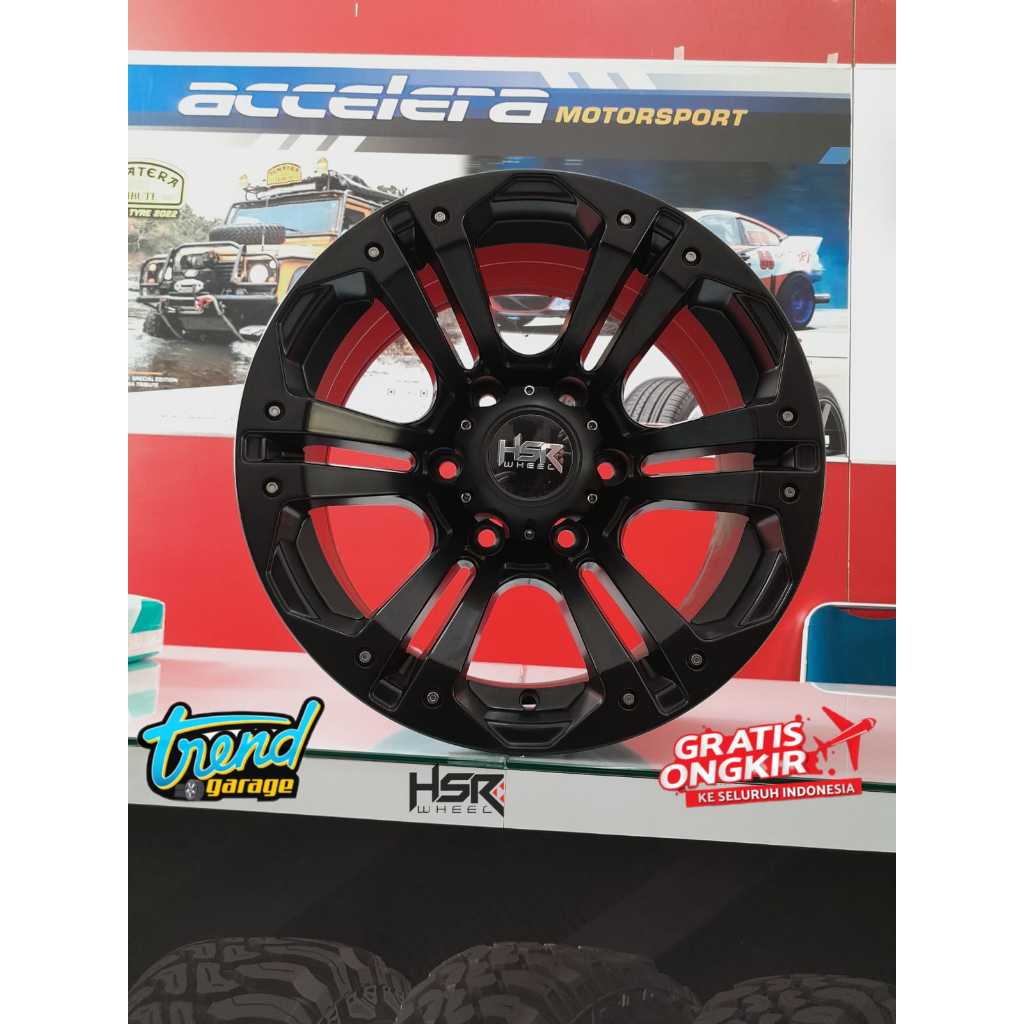 Velg mobil hsr r16 untuk hilux rangger frotuner triton dll.