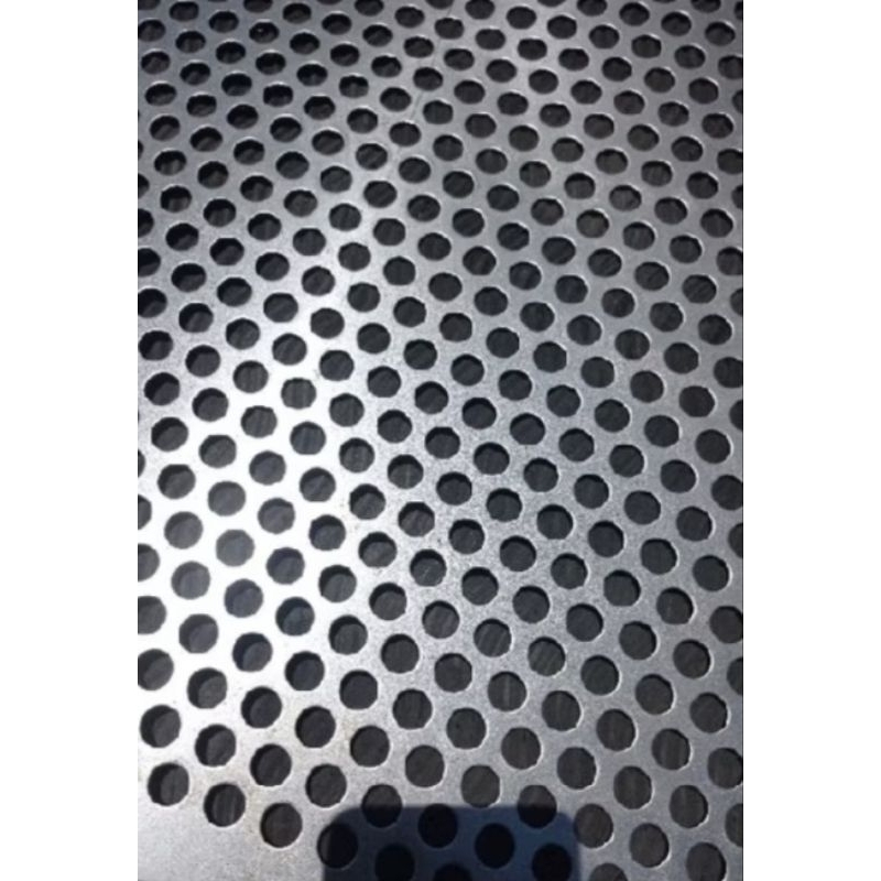 50x60cm Ram grill lubang 3mm,4mm,5mm,6mm,7mm,8mm,10mm tebal 1mm