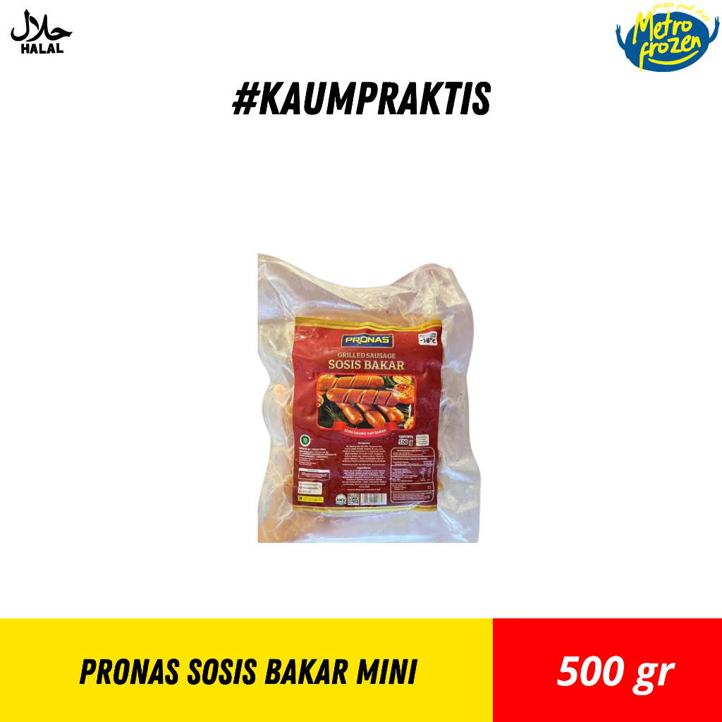 

PRONAS Sosis Bakar Sapi Mini 500gr