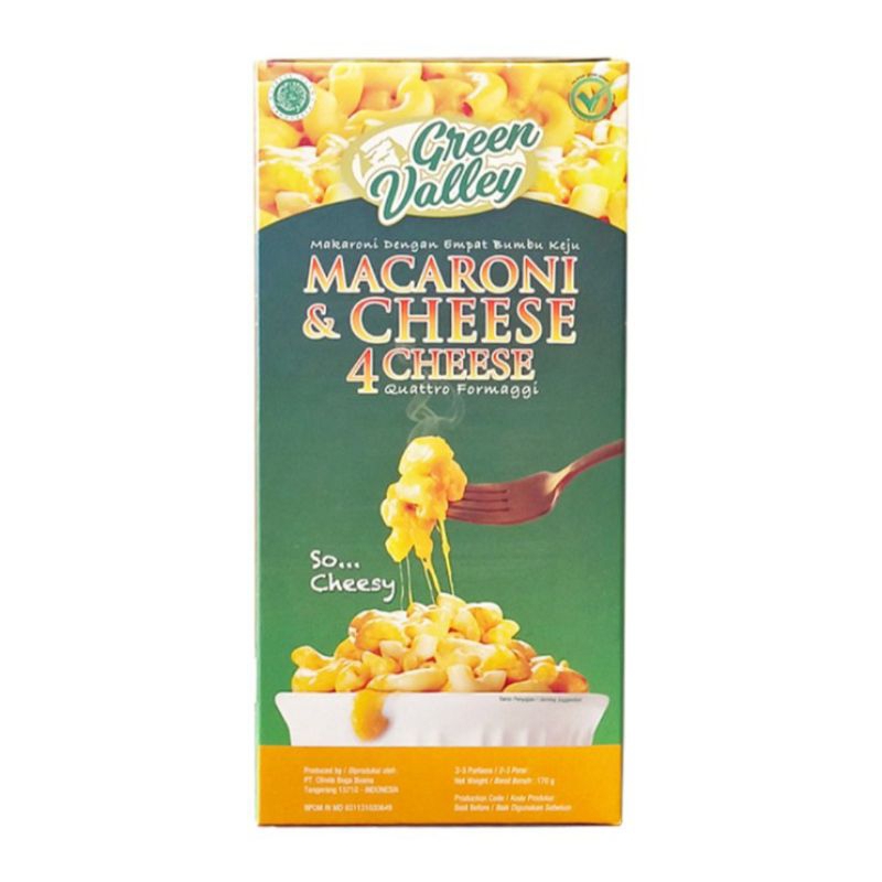 

Green Valley Mac and Cheese Quattro Formaggi 200 g