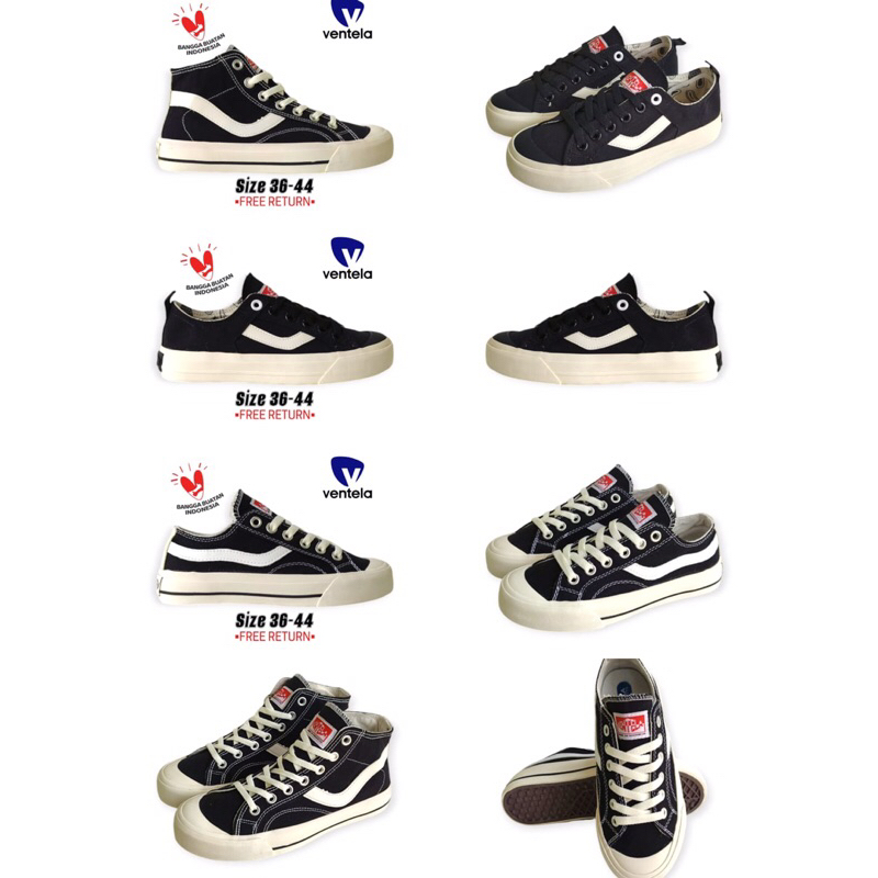Sepatu ventela Ori || Original || Sneakers Indonesia || Produk Lokal || Sepatu Pria | Sepatu Wanita