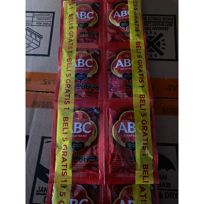 

kecap abc 1 renteng isi 24 sachet