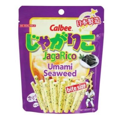 

Calbee Jagarico Umami Seaweed-Stick Kentang Jepang