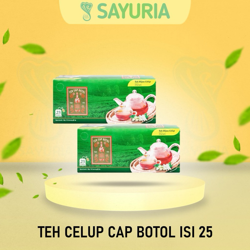 

Teh Celup Cap Botol Isi 25 Sachet