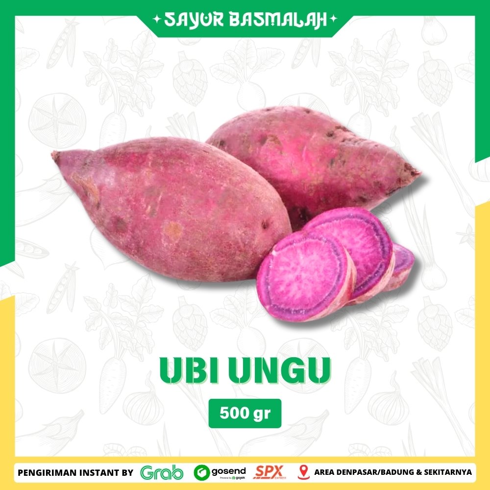 

Ubi ungu 500gr - Sayur Basmalah