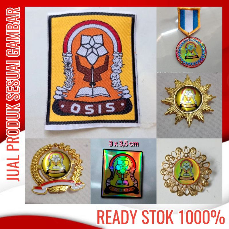 bros pin osis SMP SLTP bet bordir woven