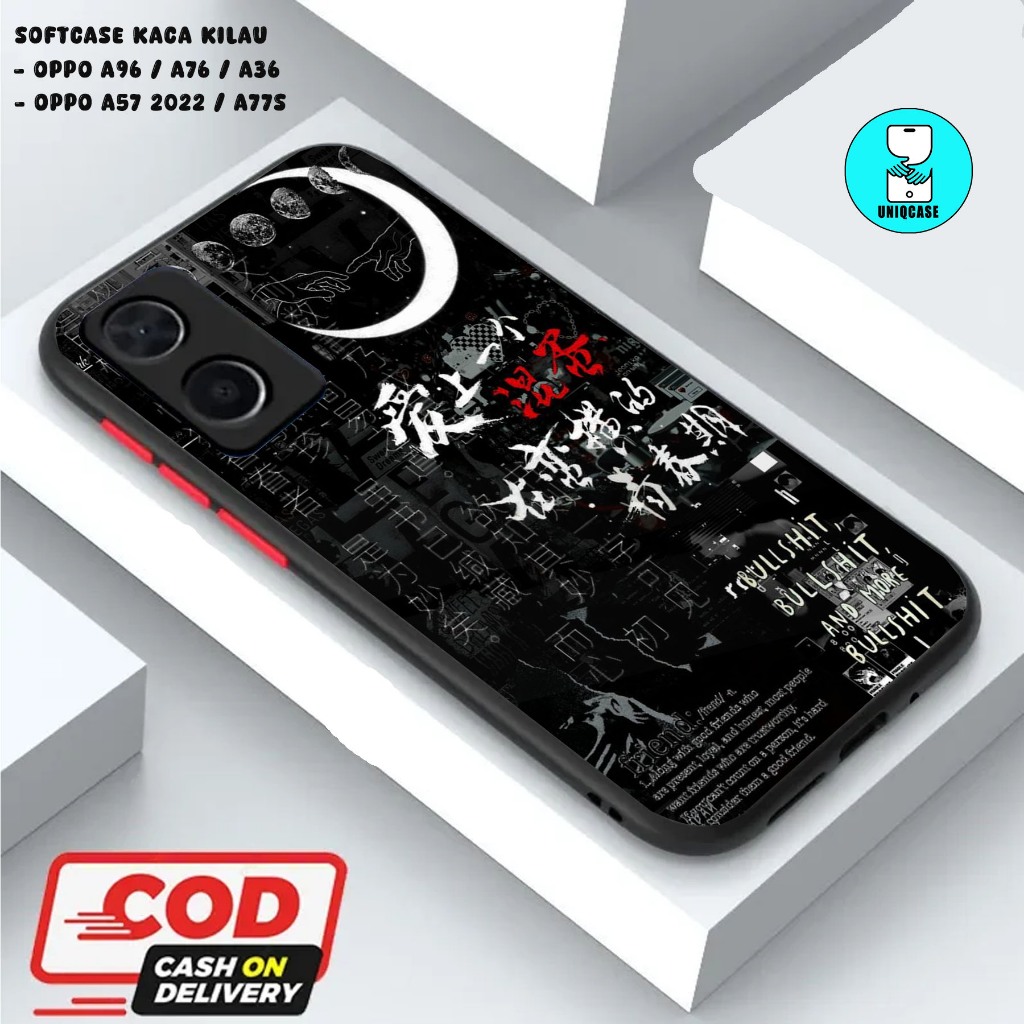 UNIQ  CASE SOFTCASE GLOSSY (KACA KILAU) OPPO A96 / A76 / A36 || OPPO A57 2022 / A77S dan ALL TYPE SM