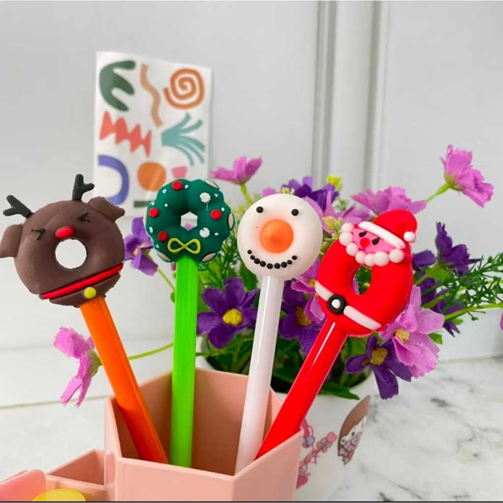 

PULPEN GEL NATAL DONUT CUTE LUCU CHRISTMAST SPECIAL HARGA SUPER MURAH