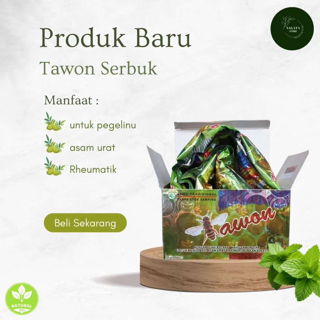 

( COD) Jamu Tawon Serbuk isi 20 sachet