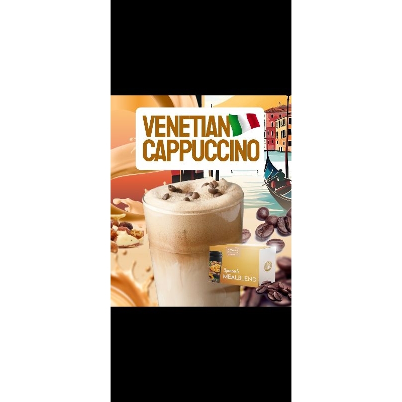 

Spencer's Mealblend Meal Replacement Venetian Cappuccino Flavour Halal (15 Sachet)