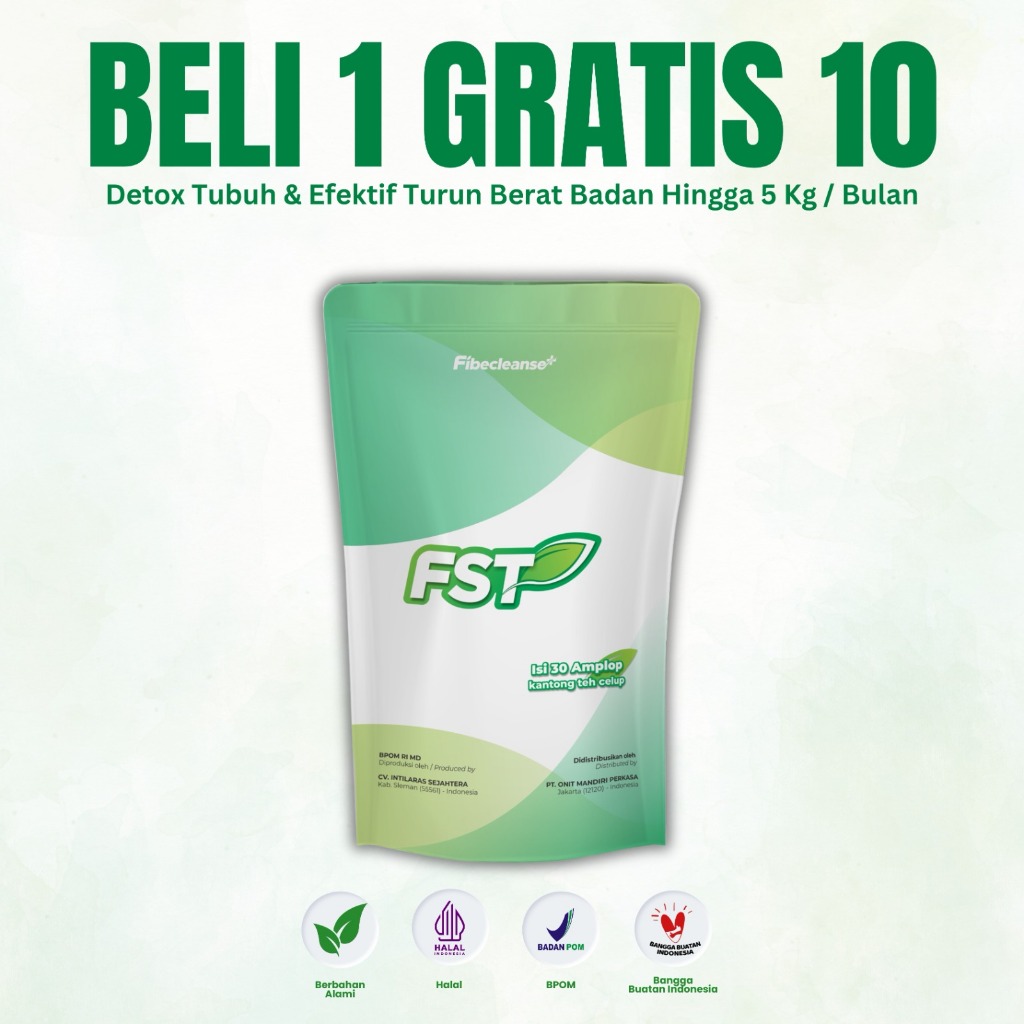 

Beli 1 Gratis 10 Fibecleanse Slimming Tea (FST) | Beli 1 Gratis 10 Amplop Teh Hijau Diet