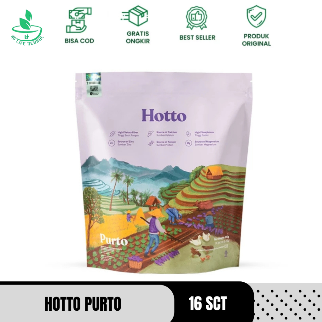 

HOTTO PURTO MULTIGRAIN WITH PURPLE POTATO POUCH BUNDLING[100%ORIGINAL]